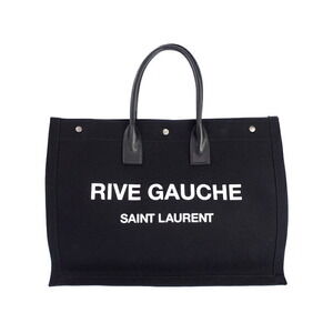 Saint Laurent Rive Gauche Tote Bag Black